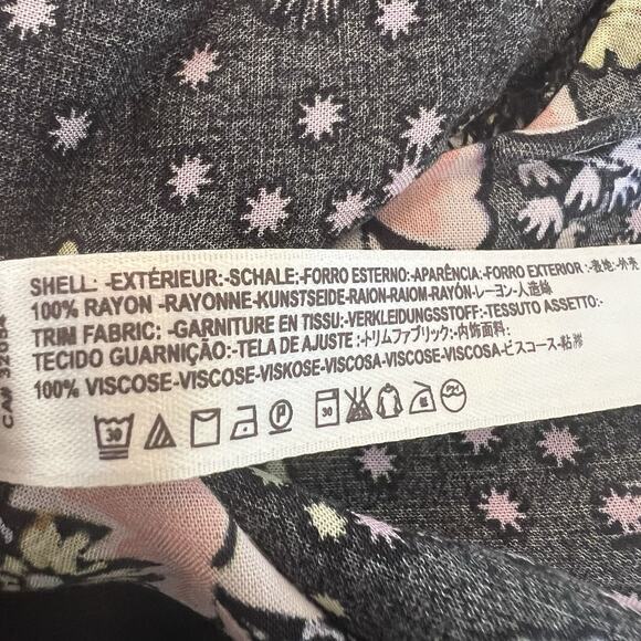 Intimately Free People Slip Dress Sz XS Longwood Sheer Floral Print OB750515 - Picture 10 of 11